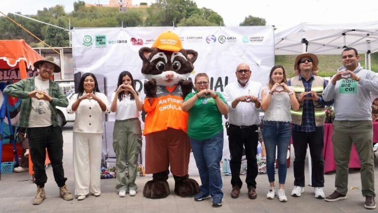 San Pedro Cholula celebra el Día Mundial del Reciclaje con el evento EcoCholula Recicla y Transforma