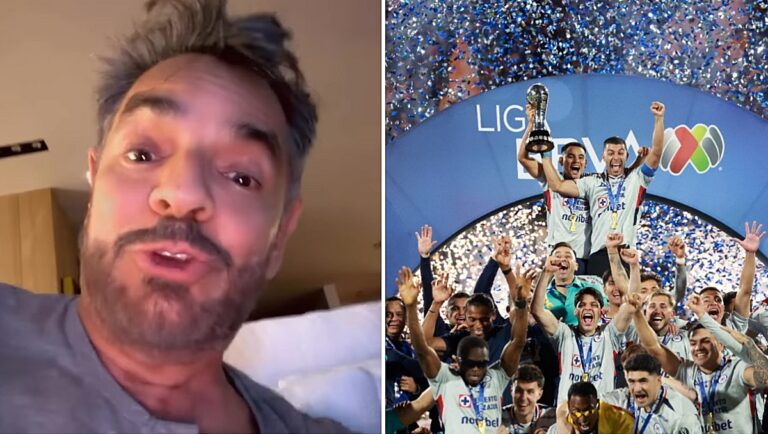 Eugenio Derbez celebra la décima estrella de Cruz Azul con emotivo video familiar
