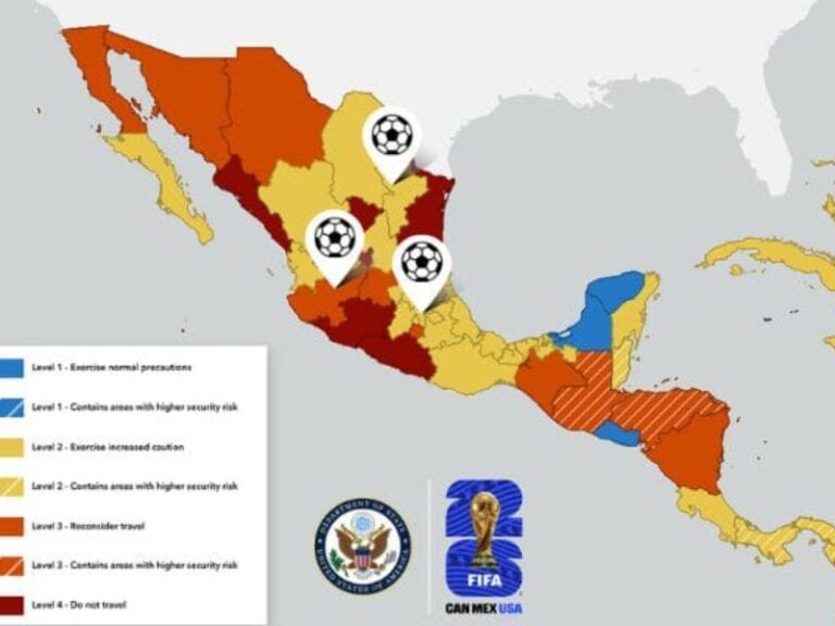 Estados Unidos emite alerta de seguridad para Puebla a días del inicio del Mundial 2026