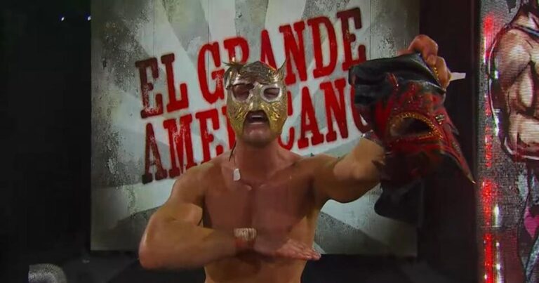 Chad Gable pierde máscara ante El Grande Americano y revela su identidad en Noche de los Grandes de AAA