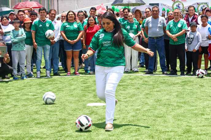 Inauguran Mundialito Social 2026 en San Pedro Cholula Inauguran Mundialito Social 2026 en San Pedro Cholula