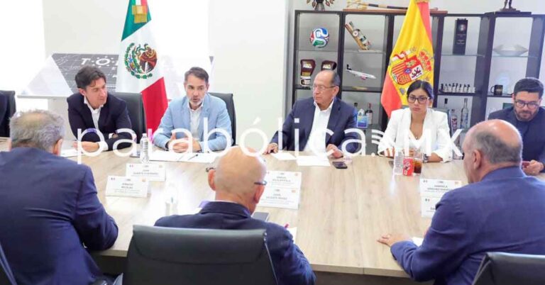 Gobierno de Puebla recibe al embajador de España para fortalecer cooperación en múltiples sectores