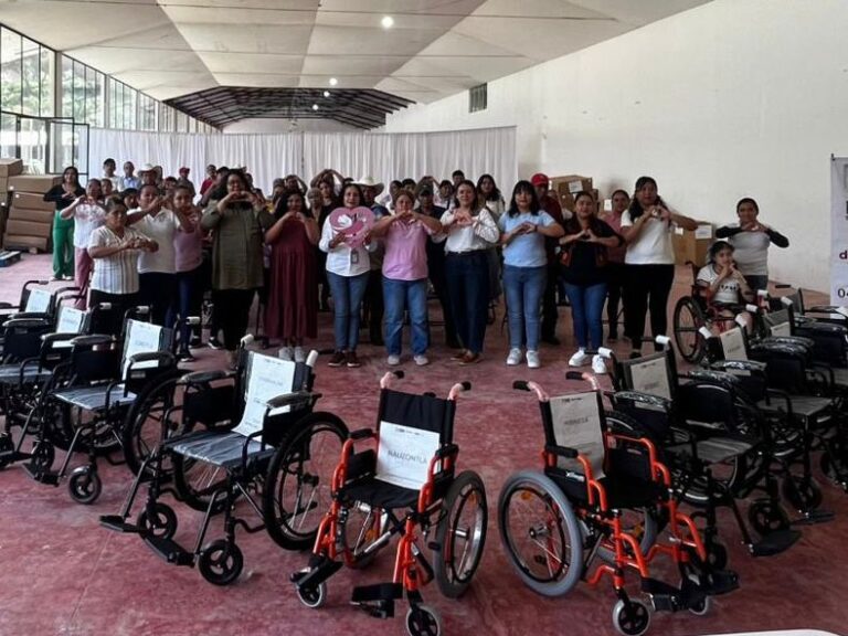 SEDIF entrega ayudas funcionales en 217 municipios de Puebla