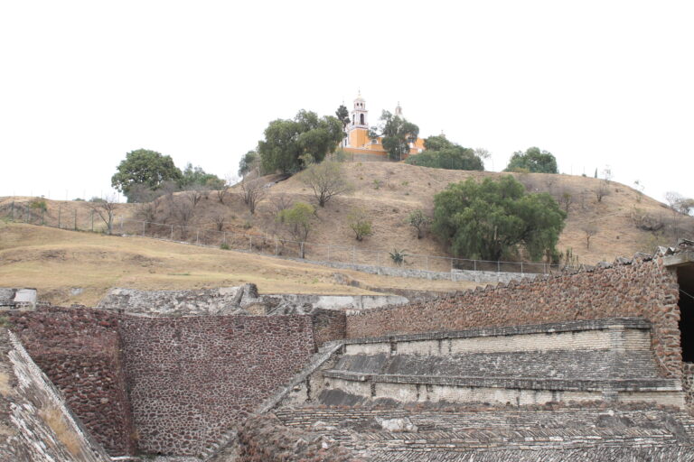 Zona Arqueológica de Cholula, en San Andrés Cholula, Puebla