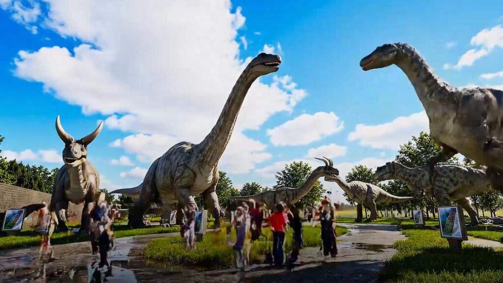 Inicio de obras del parque de dinosaurios en Cuautlancingo con inversión de 13 millones de pesos en el Parque El Ameyal