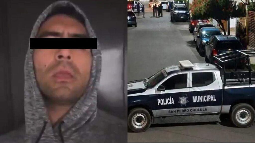 Operativo de seguridad en San Pedro Cholula tras detención de presunto agresor