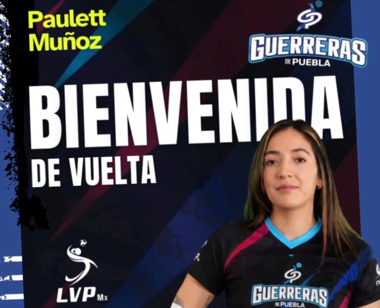 Guerreras de Puebla anuncia el regreso de su capitana Pau Muñoz para la temporada 2027 Guerreras de Puebla anuncia el regreso de su capitana Pau Muñoz para la temporada 2027