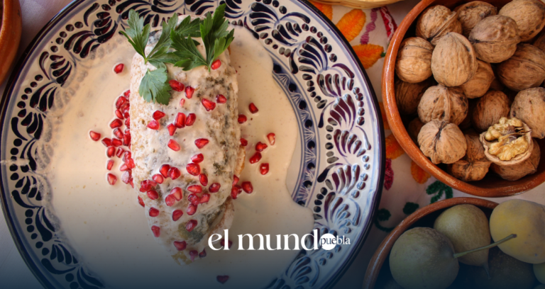 Temporada de chiles en nogada 2026 proyecta derrama de 900 millones de pesos en Puebla Chile en nogada, platillo representativo de la ciudad de Puebla.