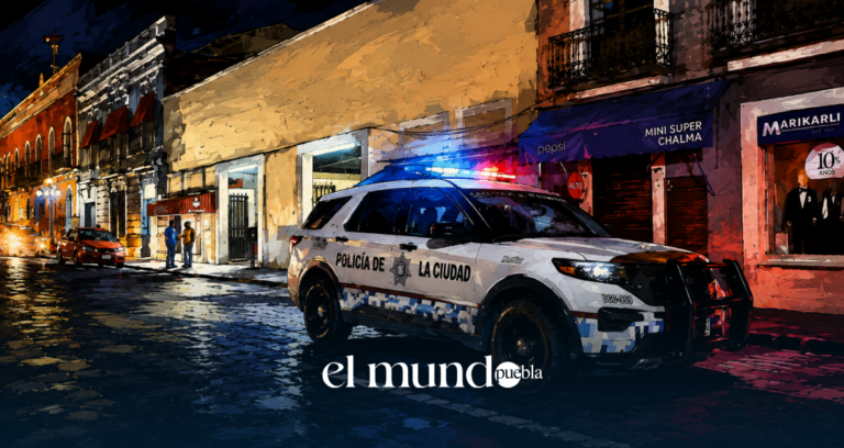 Elementos de la Secretaría de Seguridad Ciudadana de Puebla realizan investigaciones tras la balacera registrada en el Centro Histórico y revisan cámaras de videovigilancia para identificar a los responsables.