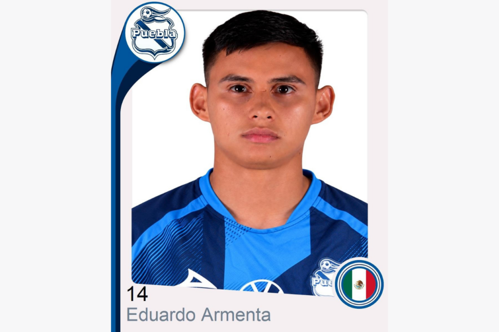 Eduardo Armenta, nuevo mediocampista del Club Puebla para el Apertura 2026