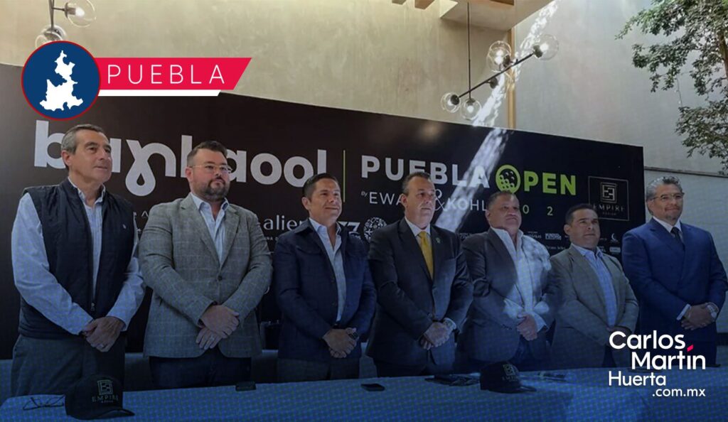Puebla Open 2026: $4.5 mdp de derrama y 250 empleos en Atlixco Campo de golf El Cristo en Atlixco, sede del Puebla Open 2026 organizado por Canaco Puebla
