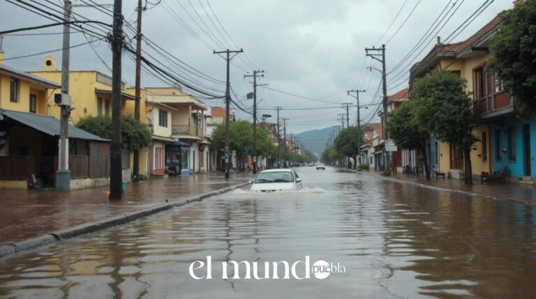 54 municipios de Puebla en riesgo de inundación: cuáles son