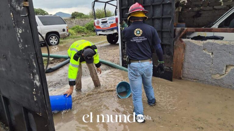 Lluvias devastan Tepeyahualco: 40% de casas afectadas