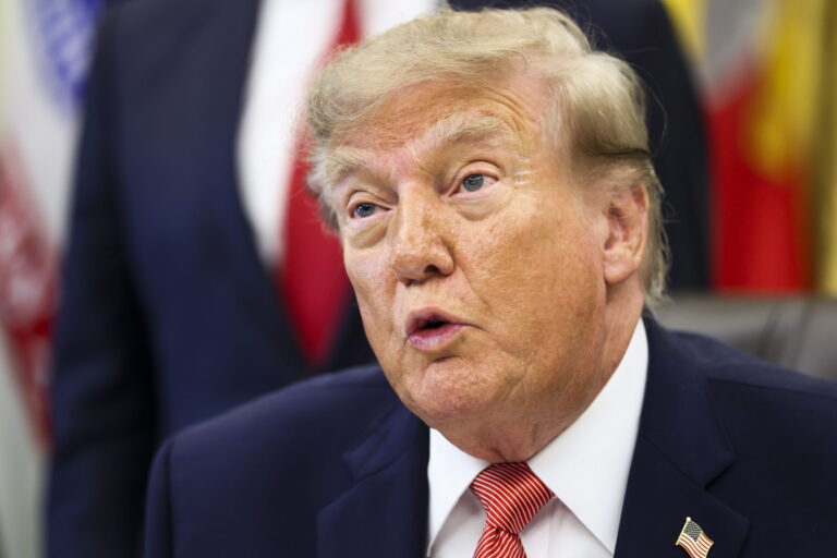 Fotografía del presidente de EE.UU., Donald Trump.