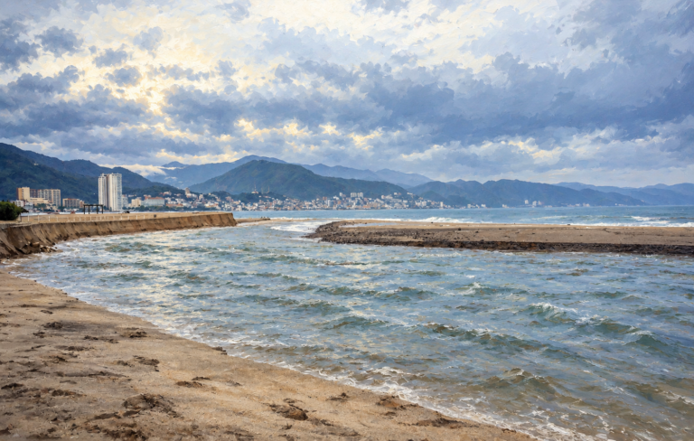 Una playa de Puerto Vallarta