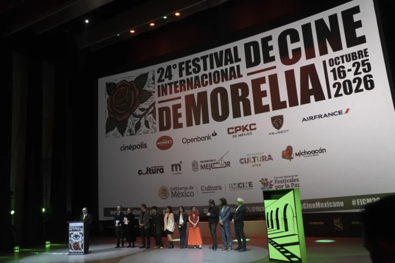 ceremonia de inauguración del Festival Internacional de Cine de Morelia