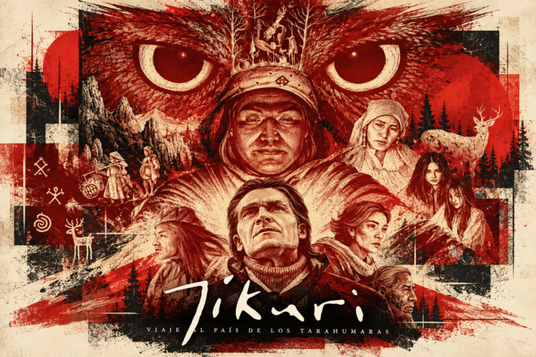 Imagen promocional de la película Jíkuri, dirigida por Federico Cecchetti, sobre Antonin Artaud y la cultura rarámuri.
