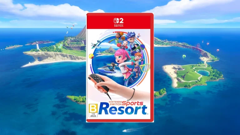 Portada del nuevo Nintendo Switch Sports Resort GP