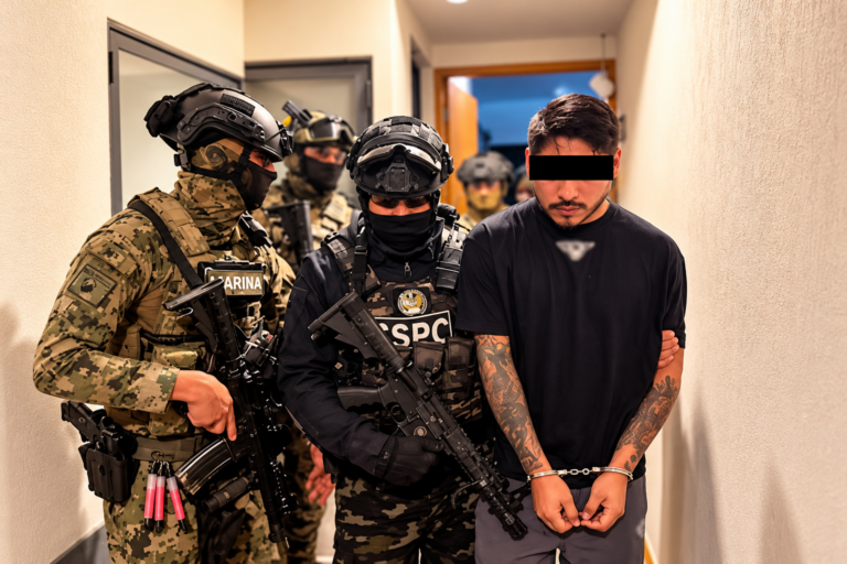 Detienen en Jalisco a ‘El Cromo’, presunto líder de Los Cromos vinculado al CJNG Agentes federales trasladan a Iván ‘El Cromo’ tras su detención en Jalisco